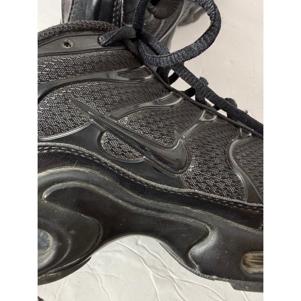 Nike Air Max Plus Triple Black Men Running Shoes 604133-050 Size 9.5 Sneaker - Picture 6 of 9